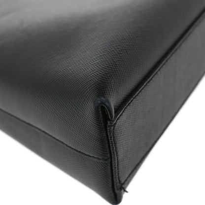 Salvatore Ferragamo Black Gancini Shoulder Bag