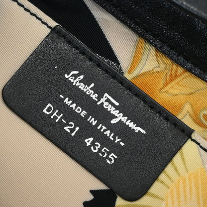 Salvatore Ferragamo Black Vara Bow Handbag