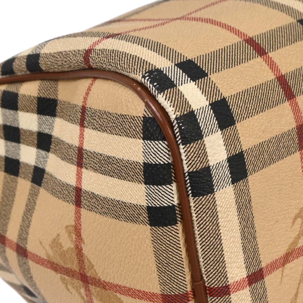 Burberry Beige PVC House Check Handbag