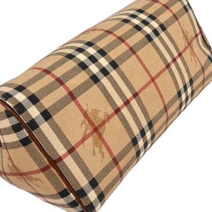 Burberry Beige PVC House Check Handbag