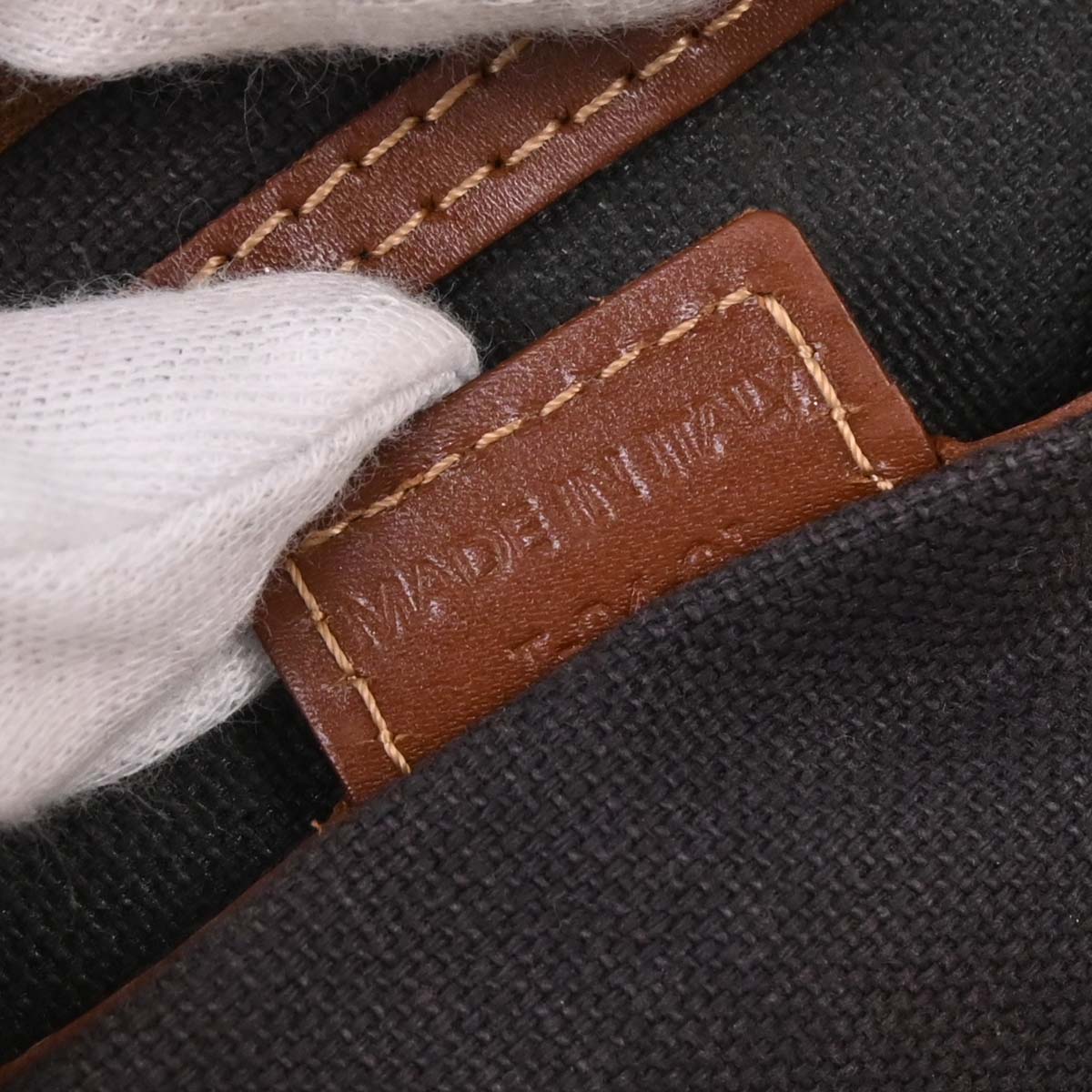 Burberry Beige PVC House Check Handbag