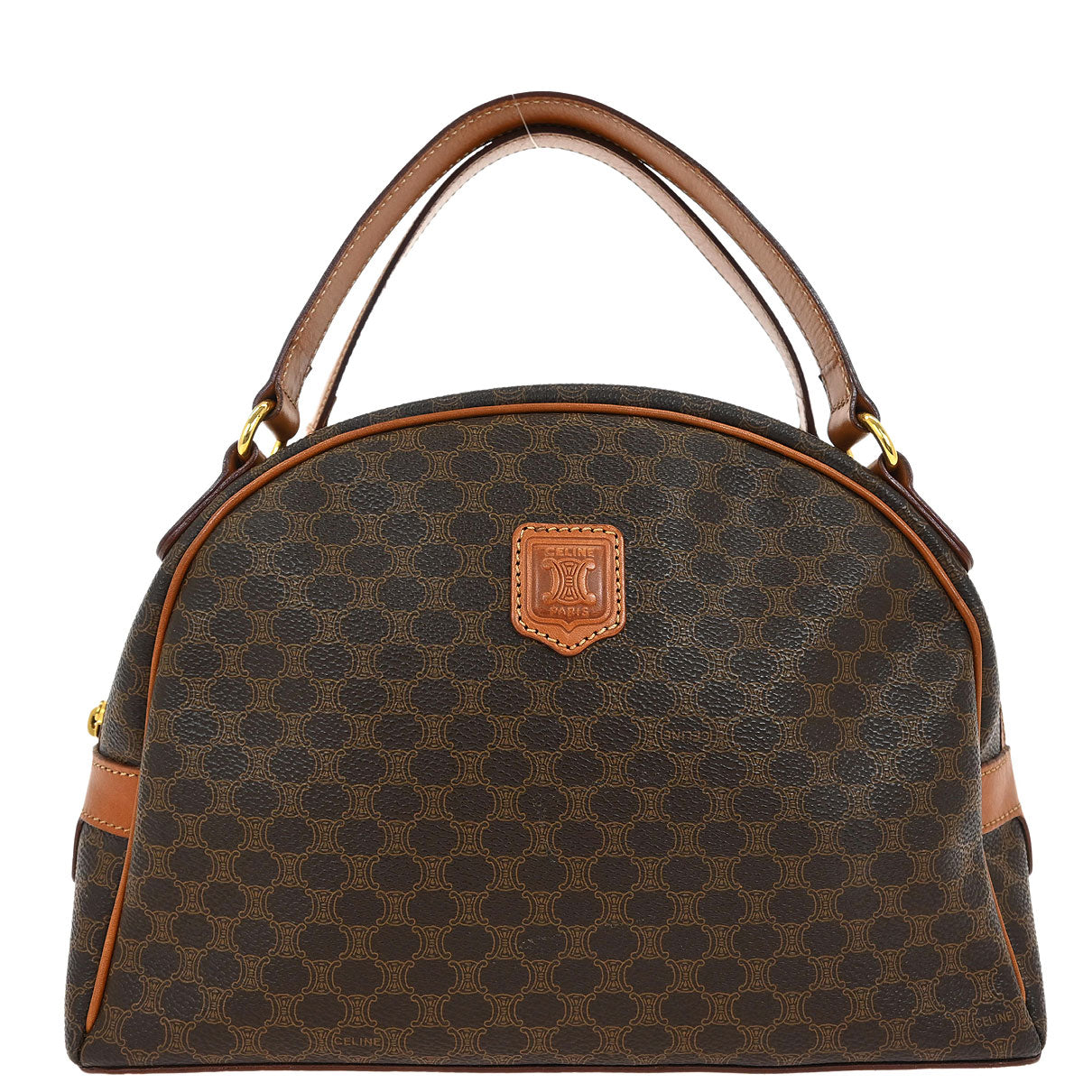 Celine Brown Macadam Handbag