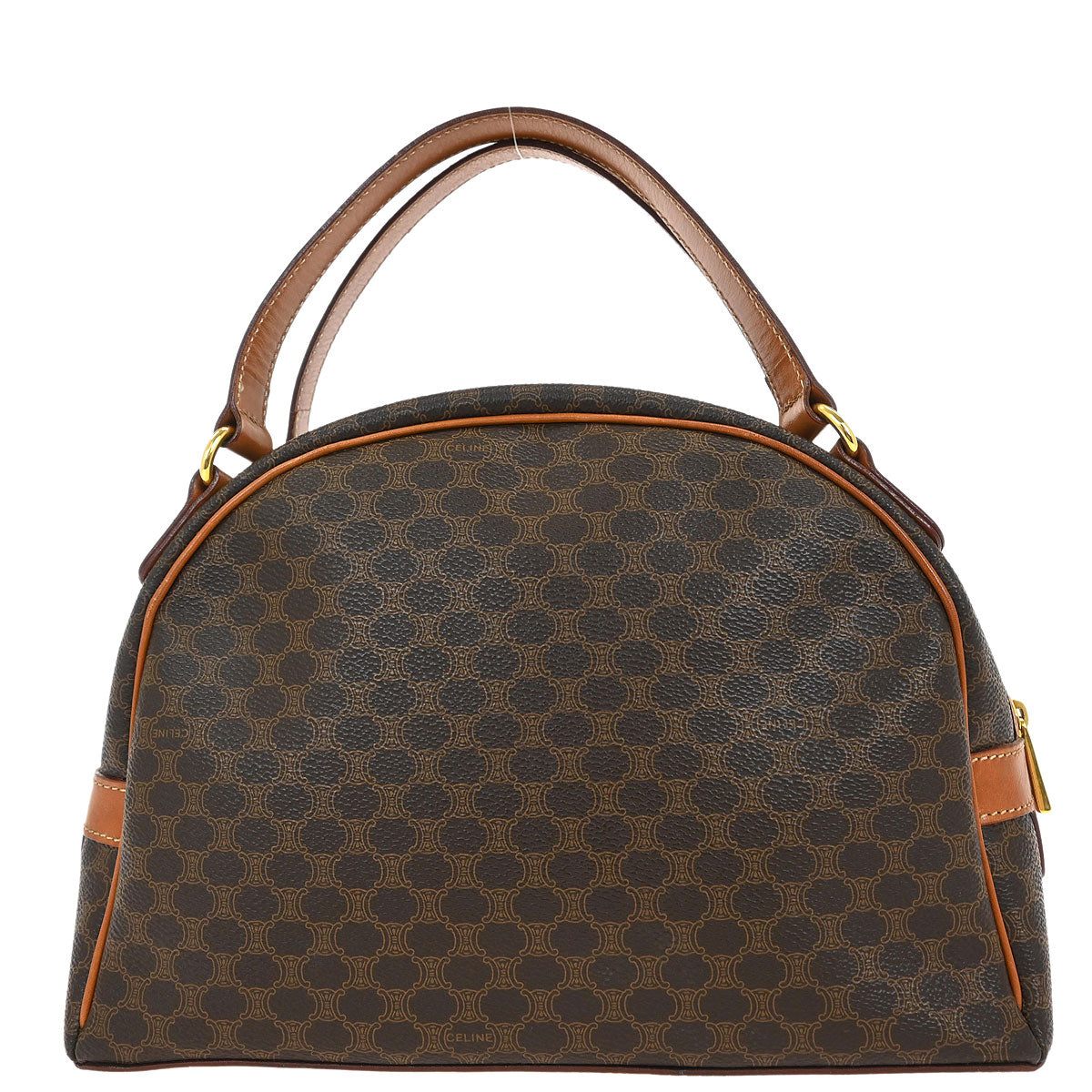 Celine Brown Macadam Handbag