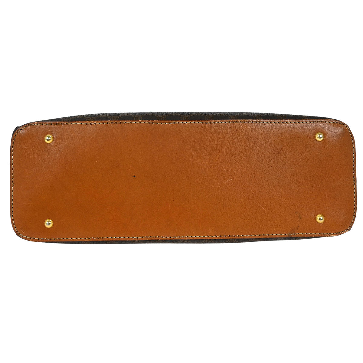 Celine Brown Macadam Handbag