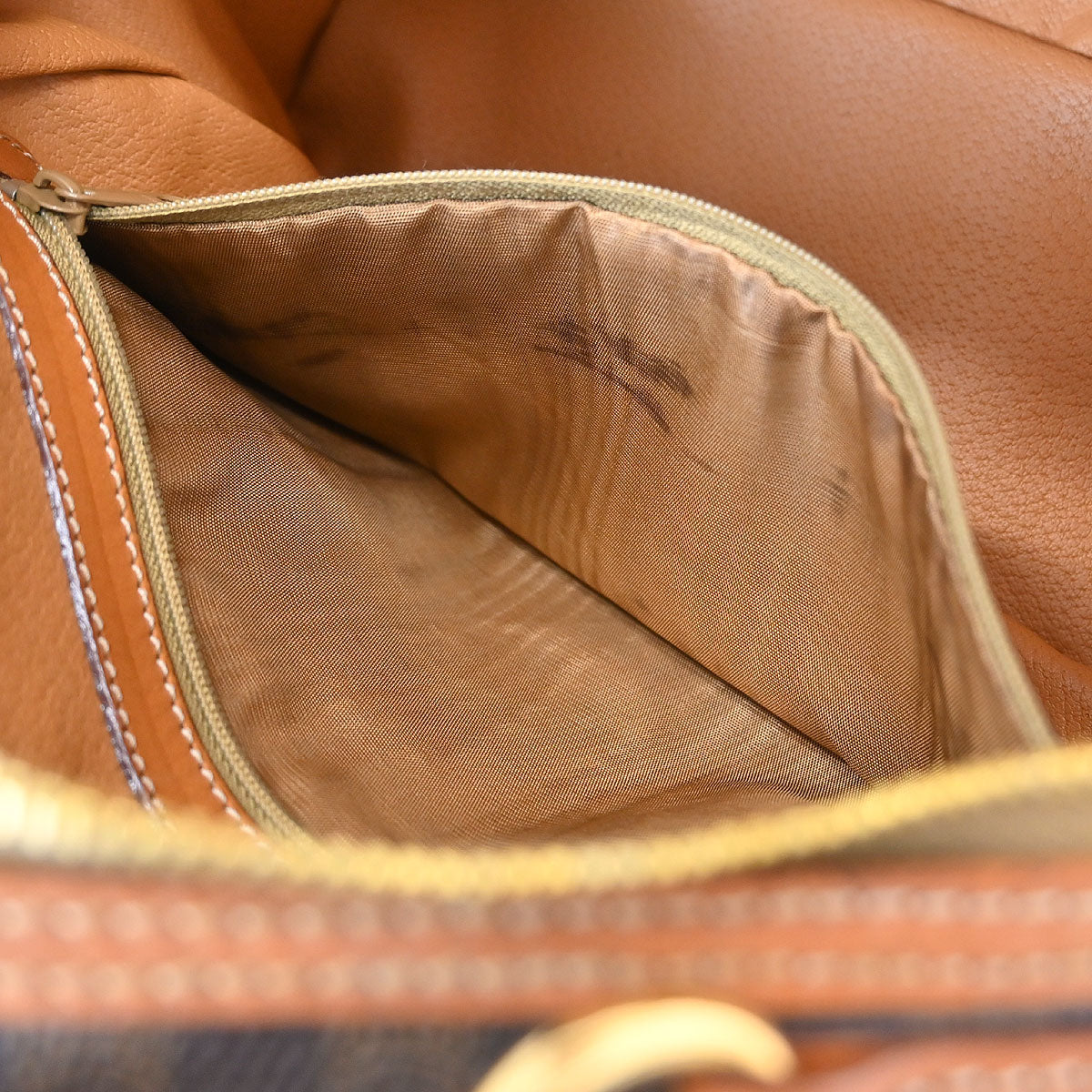 Celine Brown Macadam Handbag