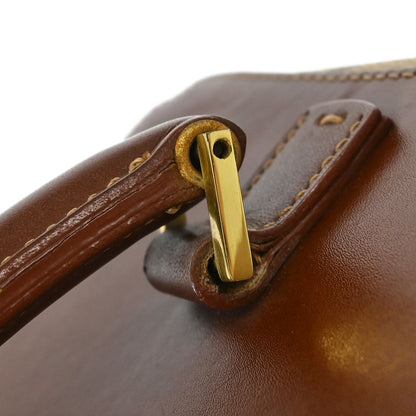 Burberry Beige Brown House Check Vanity Handbag