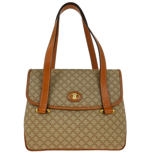 Celine Beige Brown Macadam Handbag