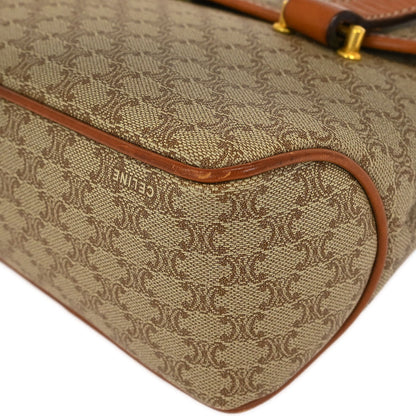 Celine Beige Brown Macadam Handbag