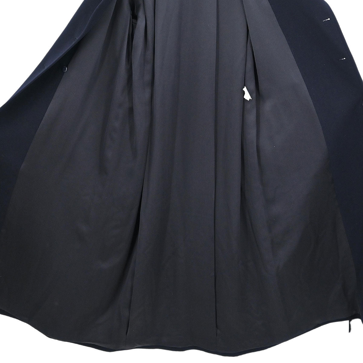 Chanel Double Breasted Coat Black #38