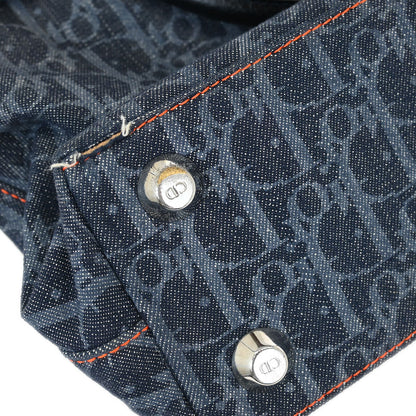 Christian Dior Navy Flight Tote Handbag