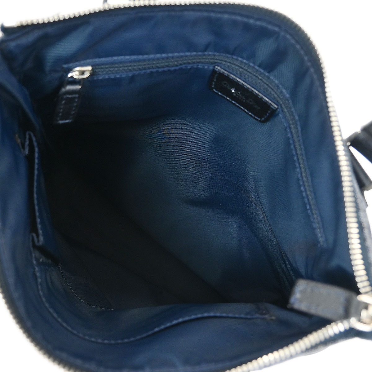 Christian Dior Navy Flight Tote Handbag