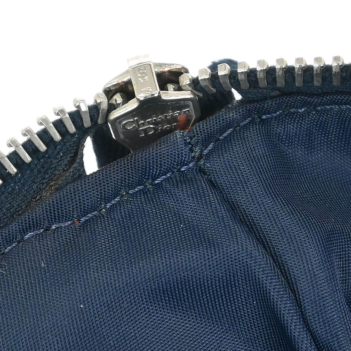 Christian Dior Navy Flight Tote Handbag