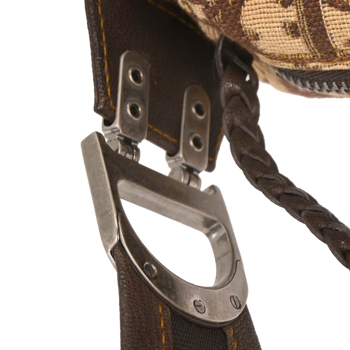 Christian Dior Beige Trotter Shoulder Bag