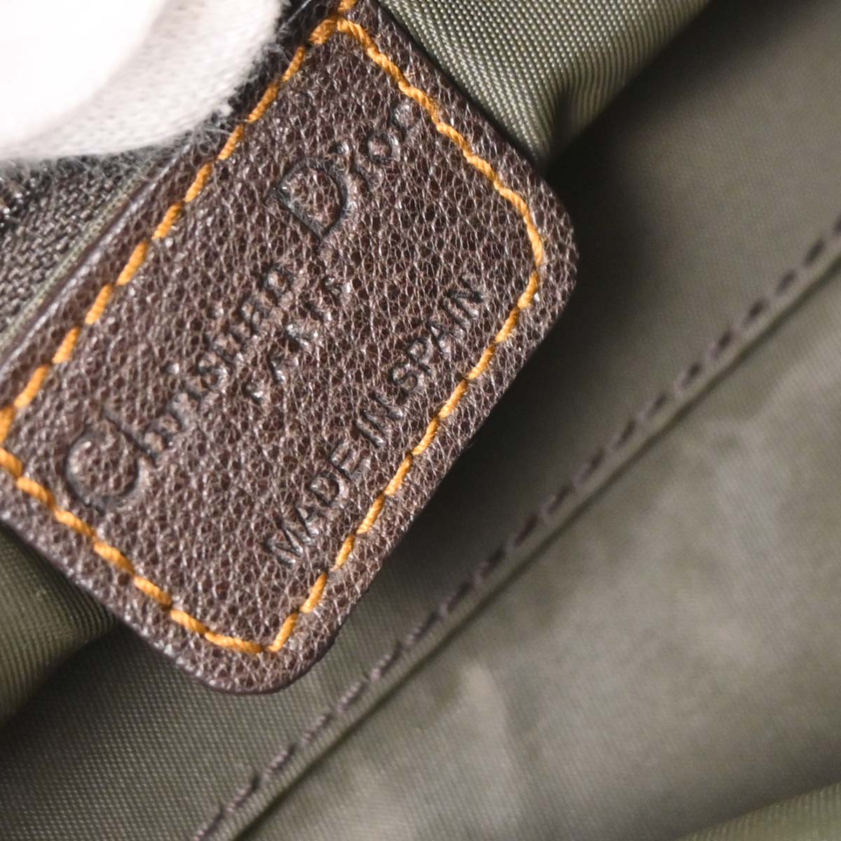 Christian Dior Beige Trotter Shoulder Bag