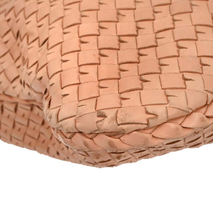 Bottega Veneta Pink Intrecciato Hobo Handbag