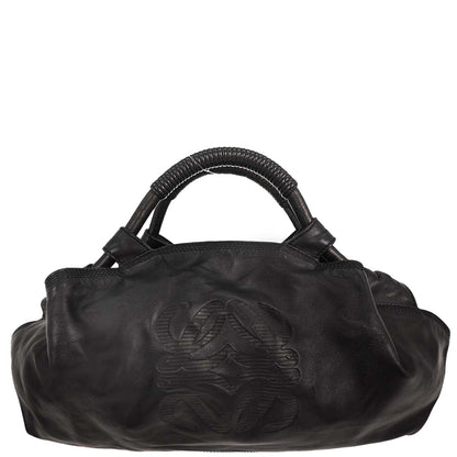 Loewe Black Lambskin Nappa Aire Tote Bag