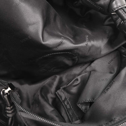 Loewe Black Lambskin Nappa Aire Tote Bag