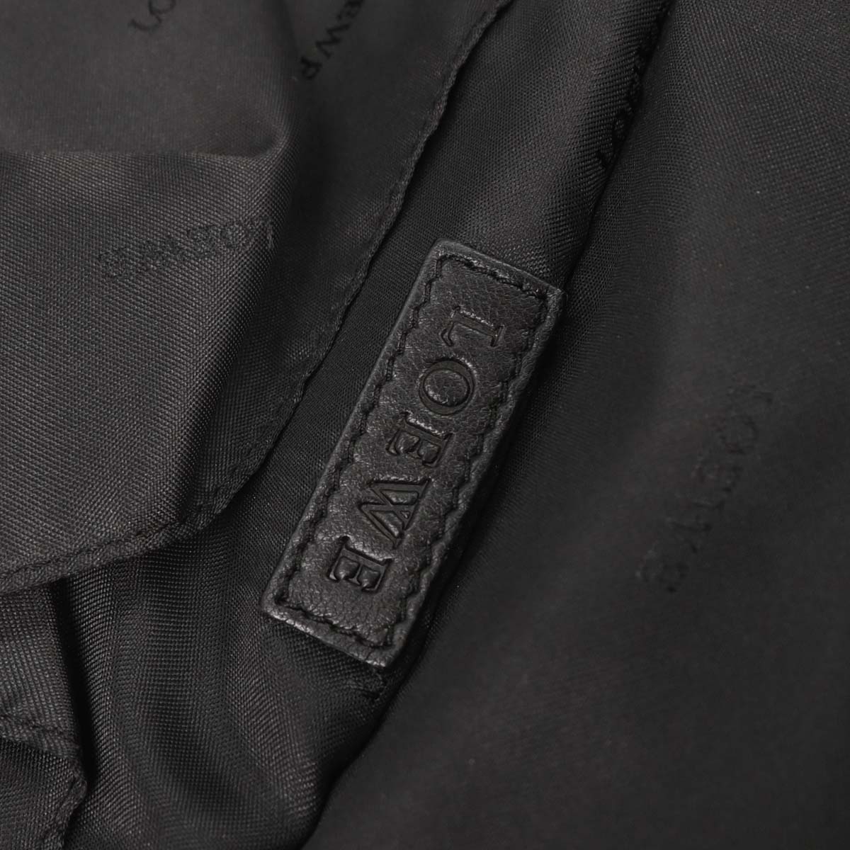 Loewe Black Lambskin Nappa Aire Tote Bag