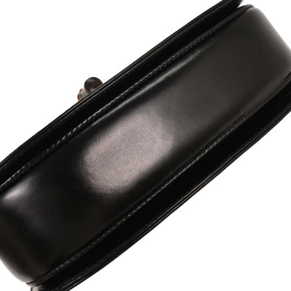 Gucci Black Bamboo 2way Shoulder Handbag