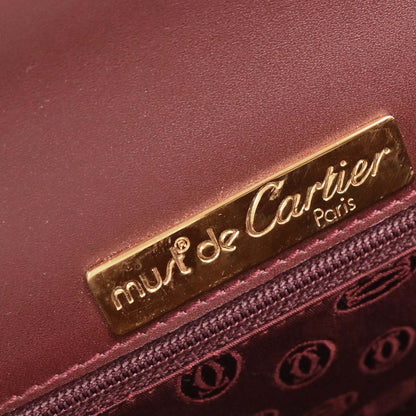 Cartier Bordeaux Must de Cartier Handbag