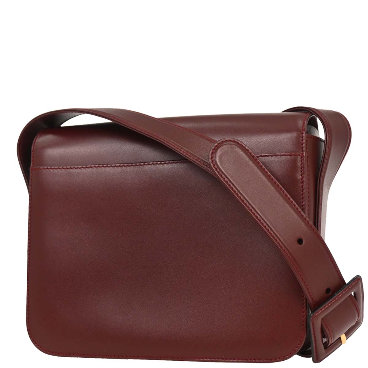Cartier Bordeaux Leather Must de Cartier Shoulder Bag