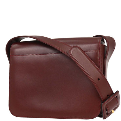Cartier Bordeaux Leather Must de Cartier Shoulder Bag
