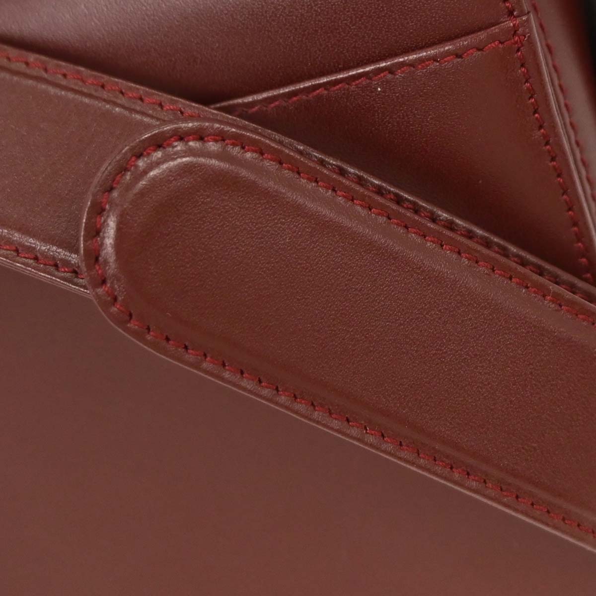 Cartier Bordeaux Leather Must de Cartier Shoulder Bag
