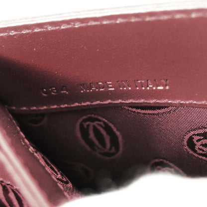 Cartier Bordeaux Leather Must de Cartier Shoulder Bag