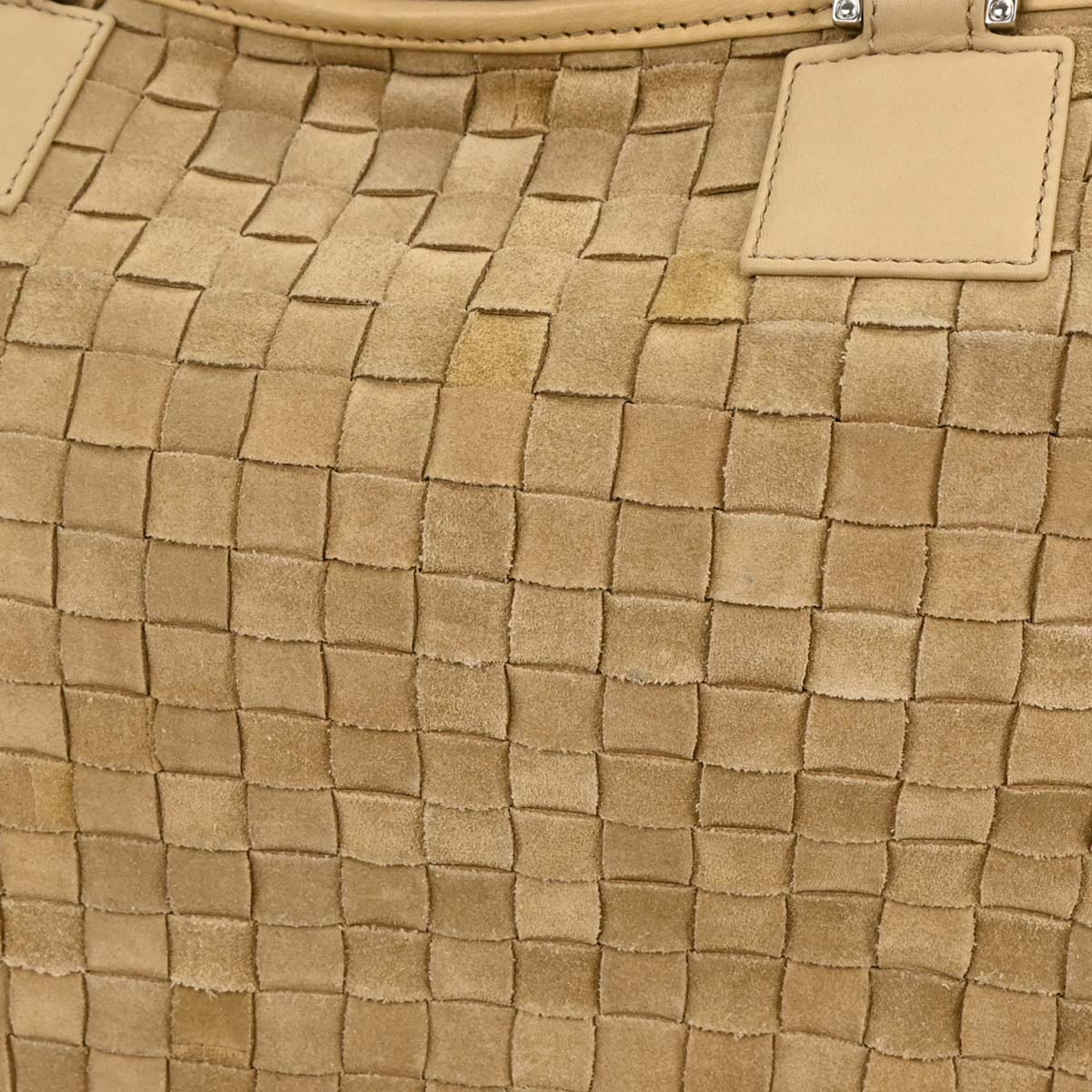 Loewe Beige Suede Amazona 44 Handbag
