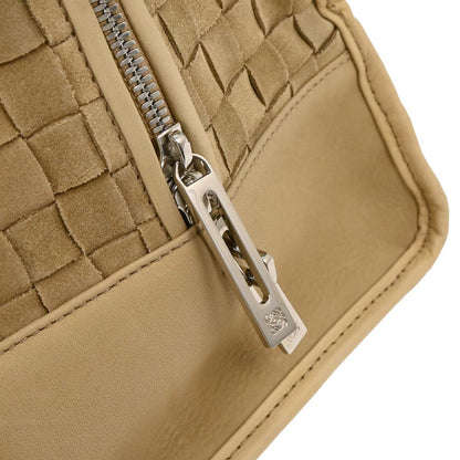 Loewe Beige Suede Amazona 44 Handbag