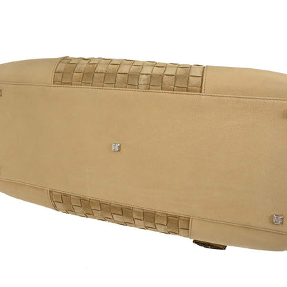 Loewe Beige Suede Amazona 44 Handbag