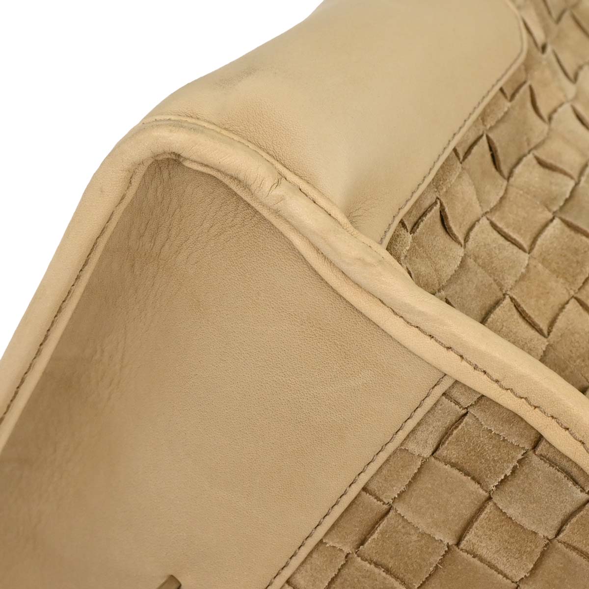 Loewe Beige Suede Amazona 44 Handbag