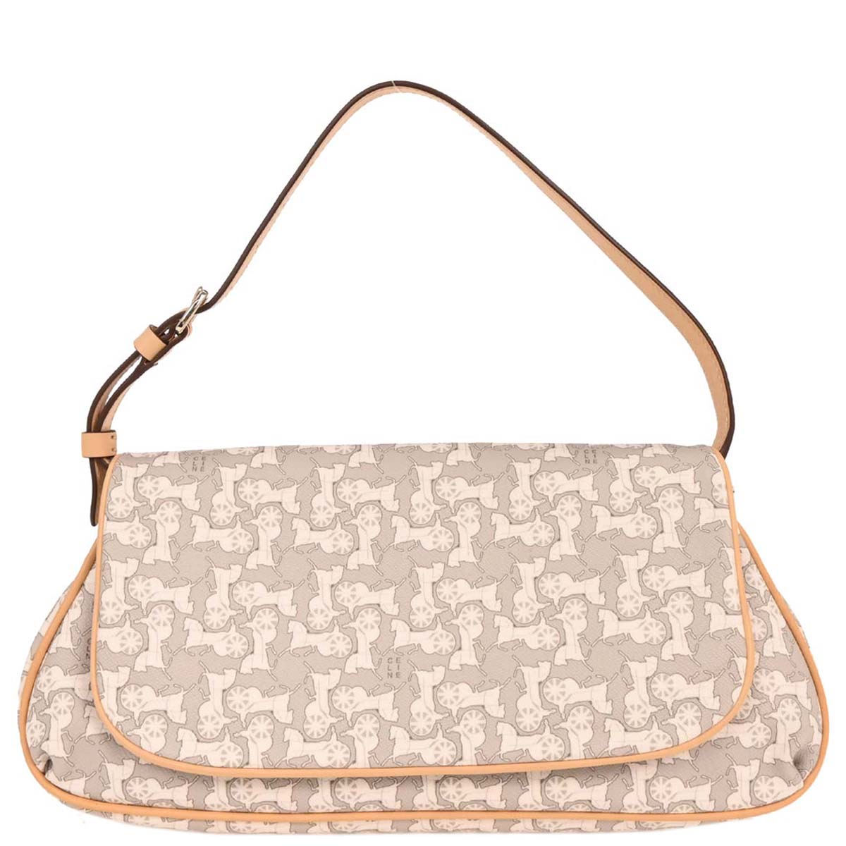 Celine * Gray PVC Handbag