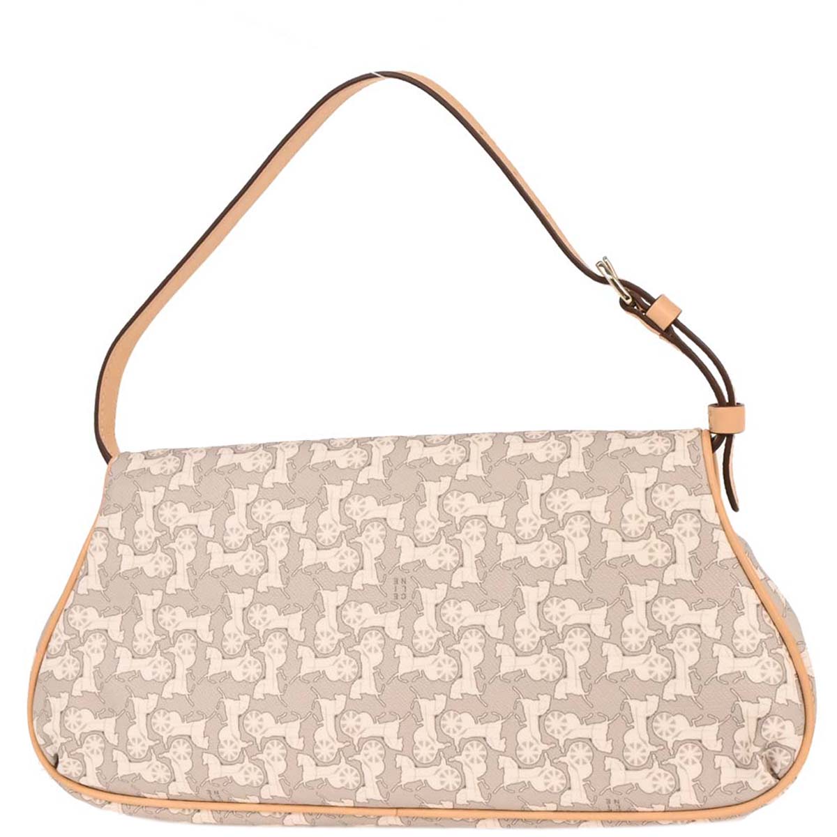 Celine * Gray PVC Handbag