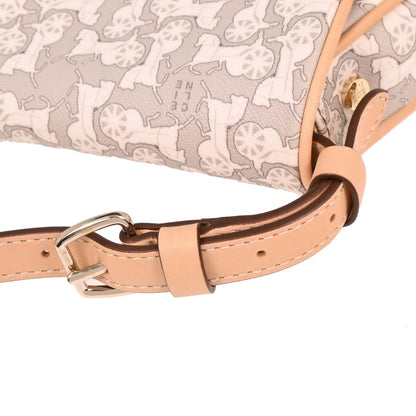 Celine * Gray PVC Handbag