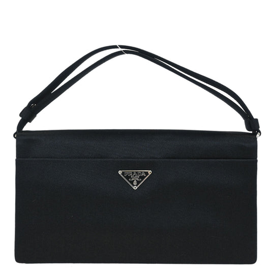 Prada Black Satin Handbag