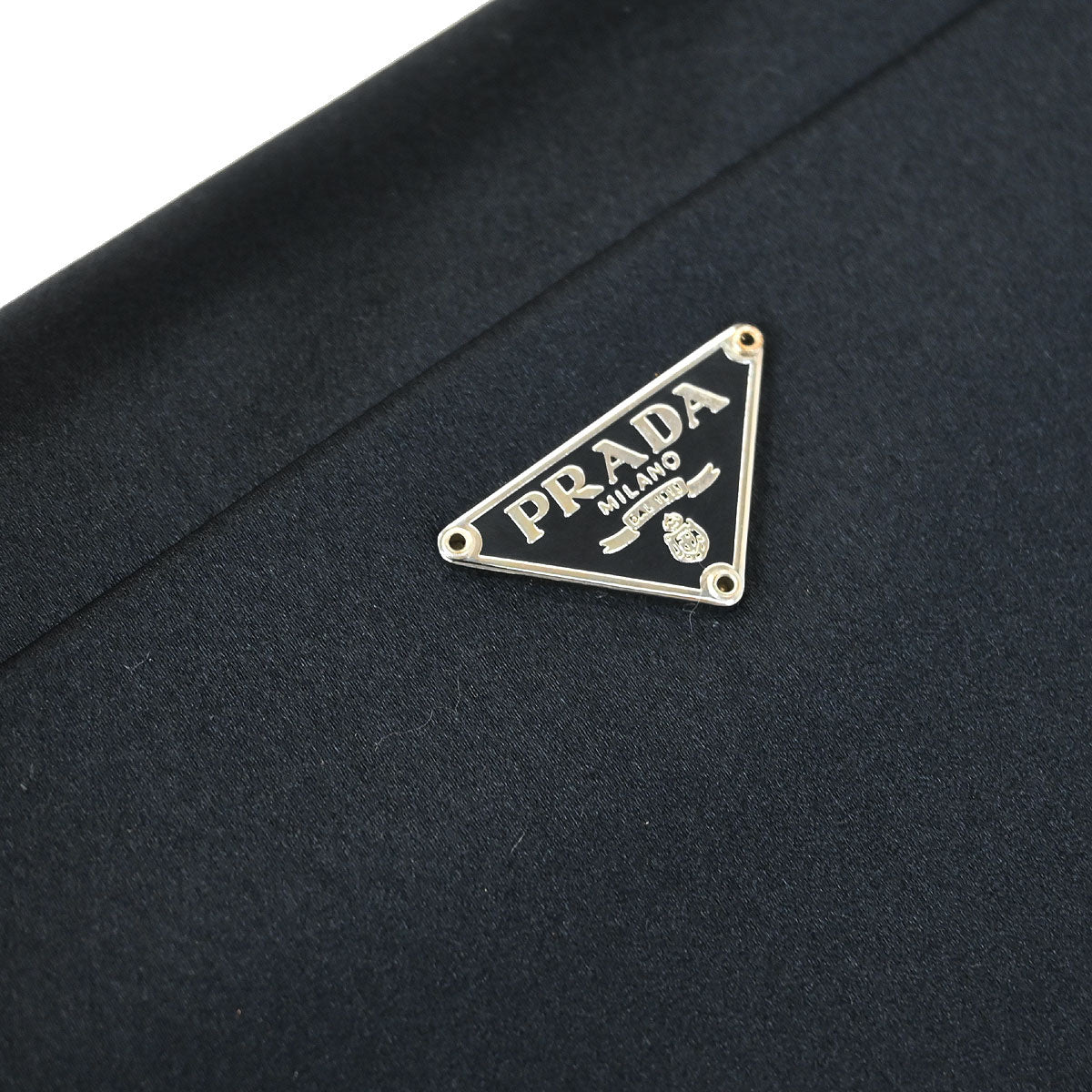 Prada Black Satin Handbag