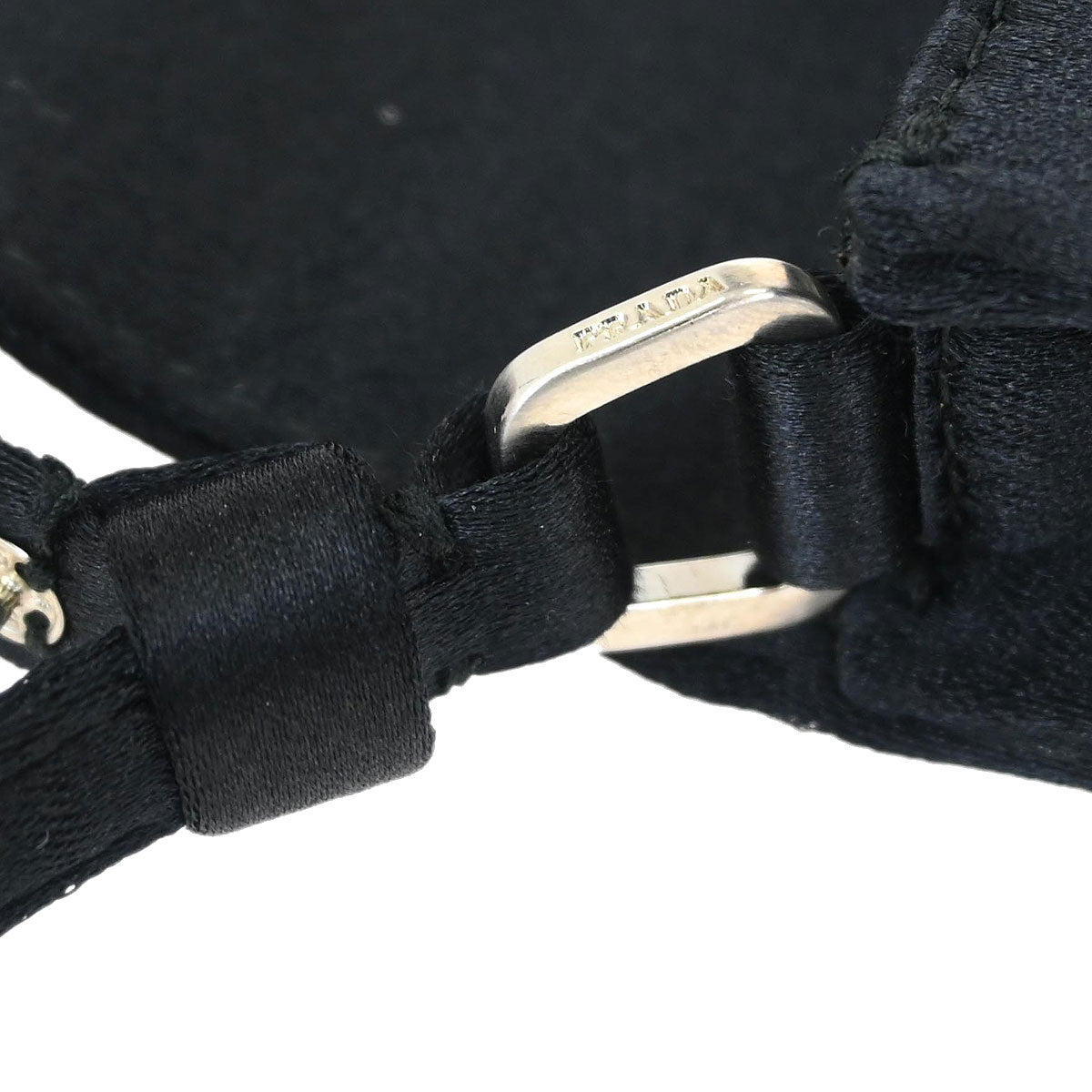 Prada Black Satin Handbag