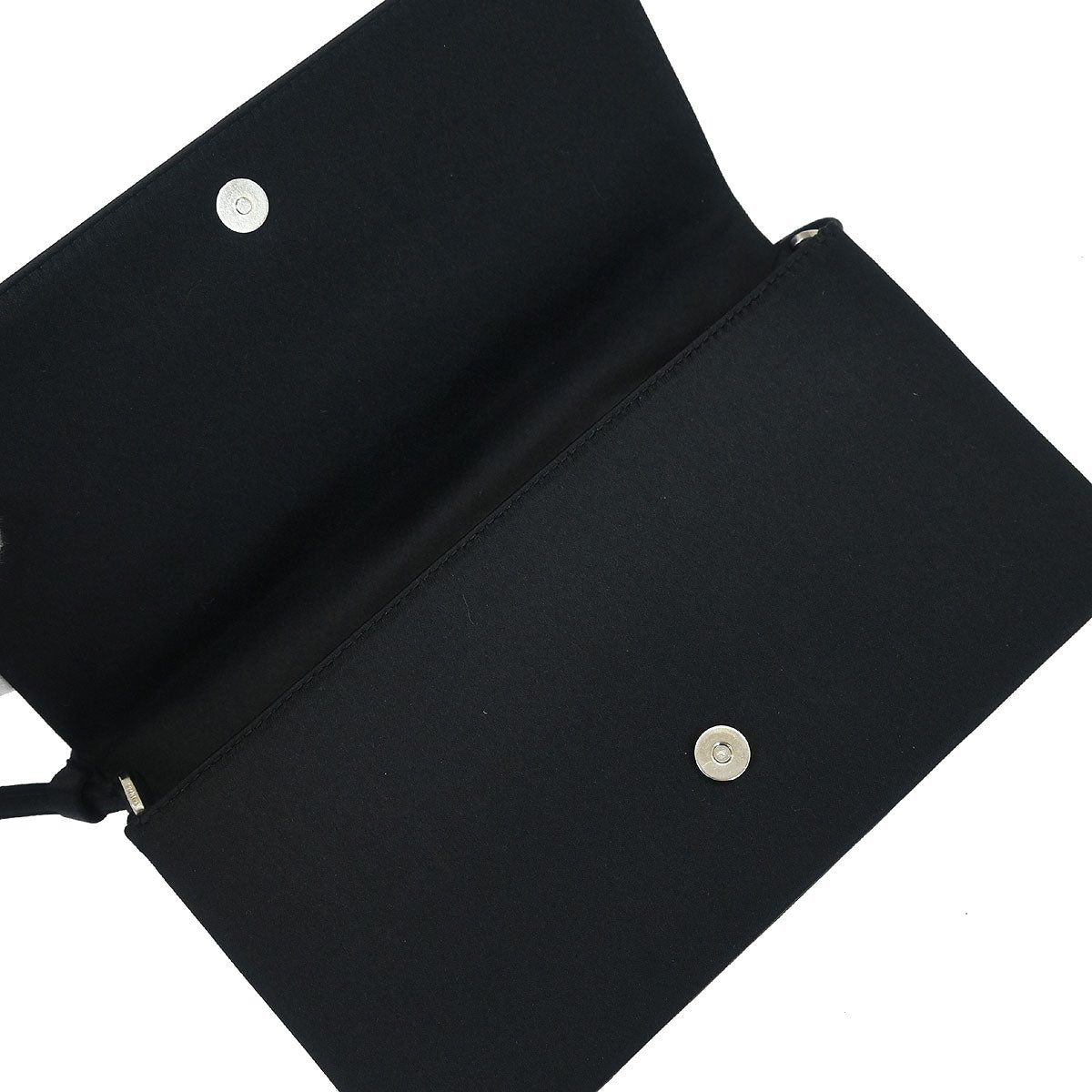 Prada Black Satin Handbag