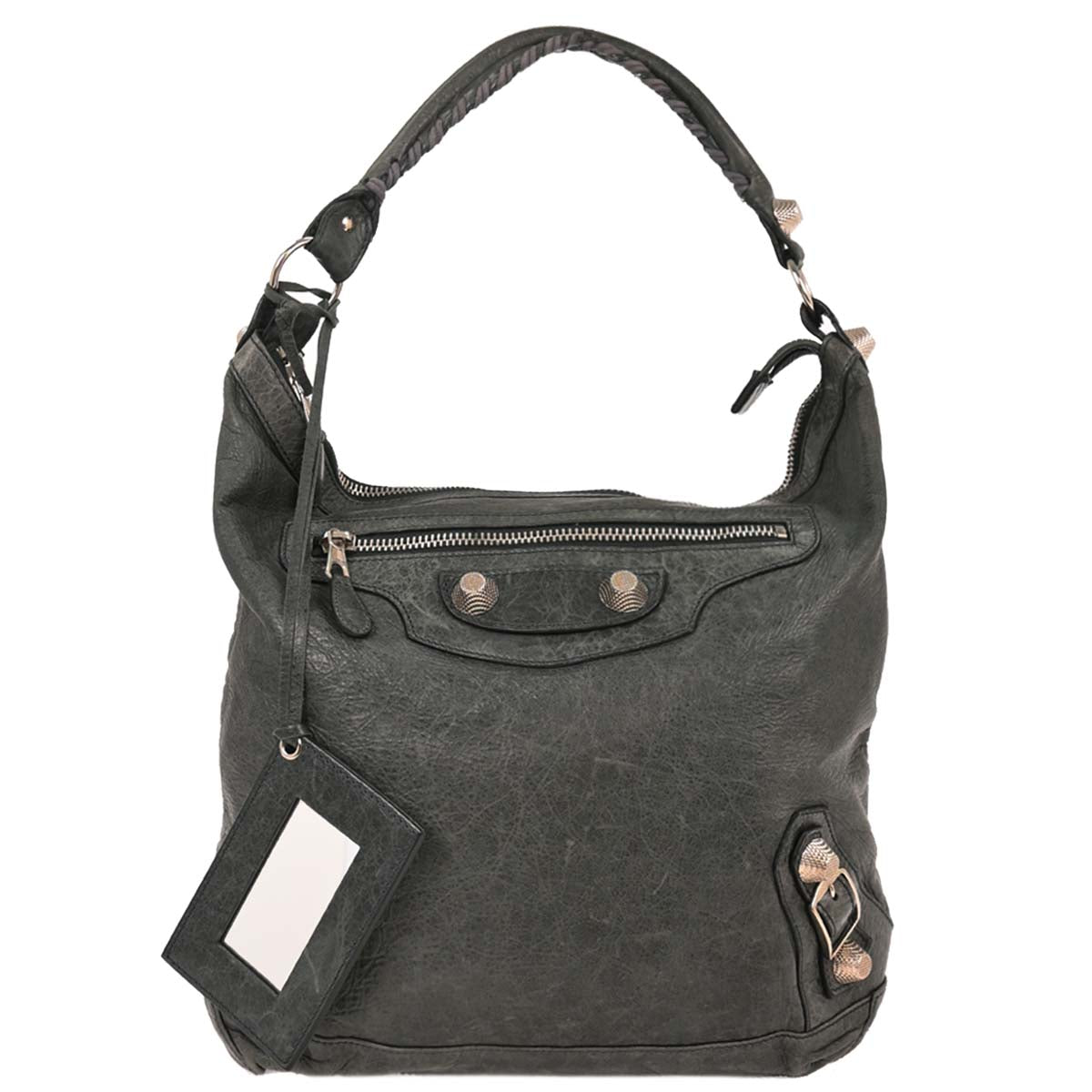 Balenciaga Green The Day Handbag