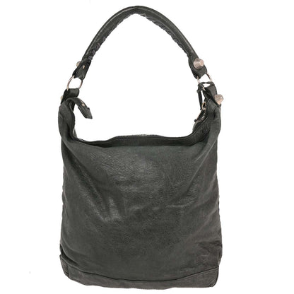 Balenciaga Green The Day Handbag