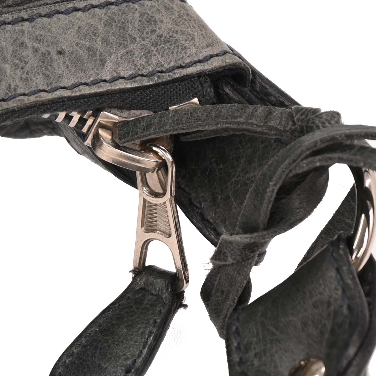 Balenciaga Green The Day Handbag