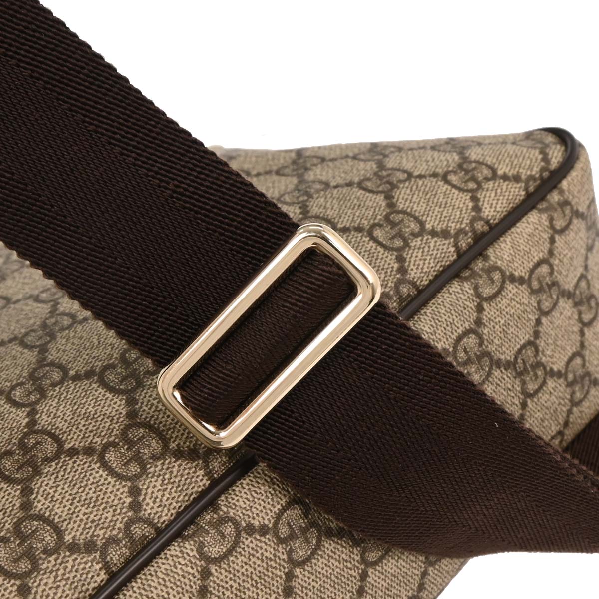 Gucci Brown PVC GG Shoulder Bag