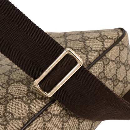 Gucci Brown PVC GG Shoulder Bag