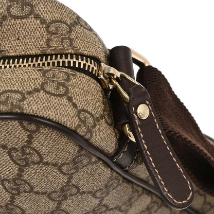 Gucci Brown PVC GG Shoulder Bag