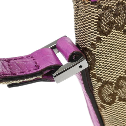 Gucci Brown Purple GG Handbag