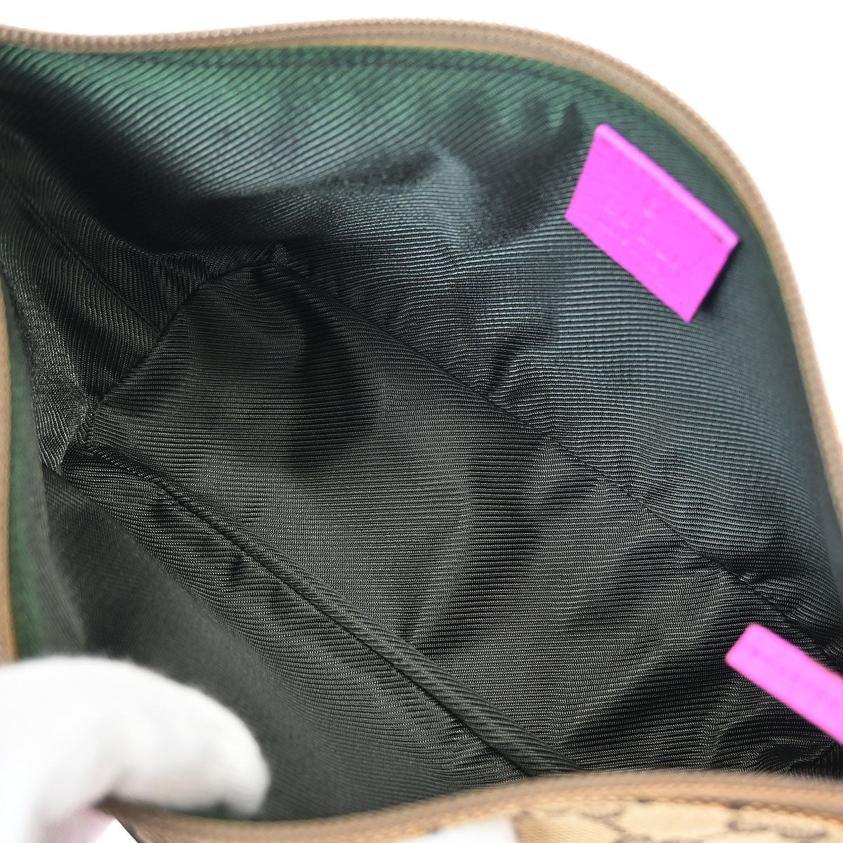 Gucci Brown Purple GG Handbag