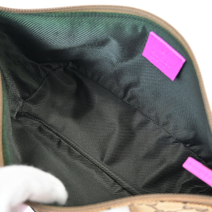 Gucci Brown Purple GG Handbag