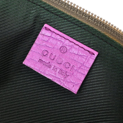 Gucci Brown Purple GG Handbag