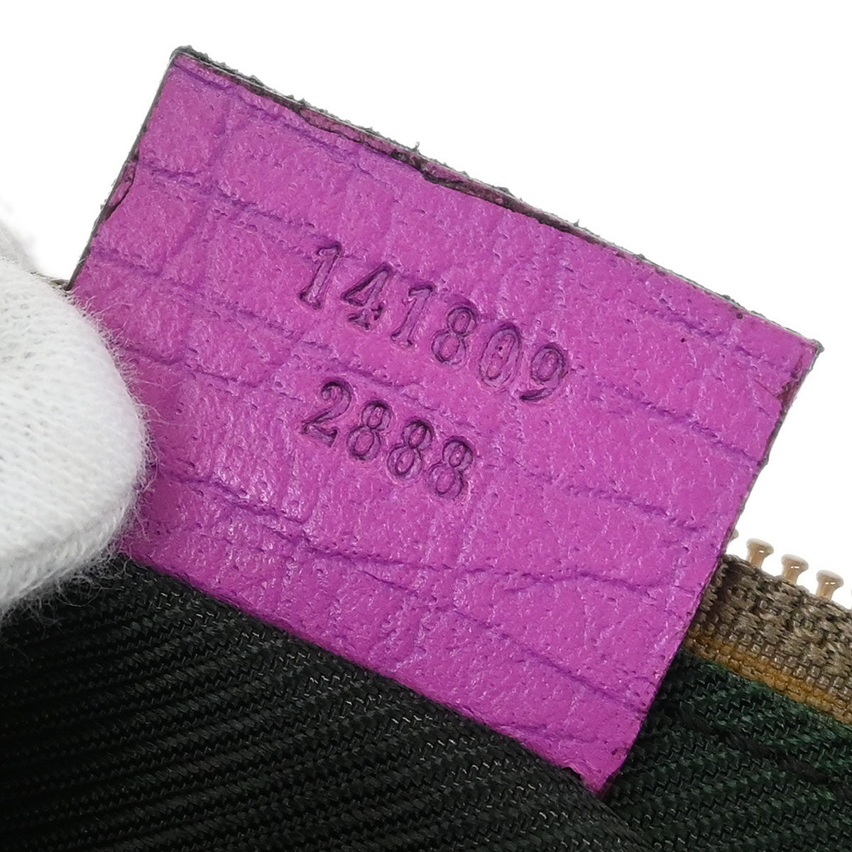 Gucci Brown Purple GG Handbag